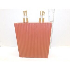 NEW 2 in 1 Pump Lotion Soap Dispenser Terra Cotta